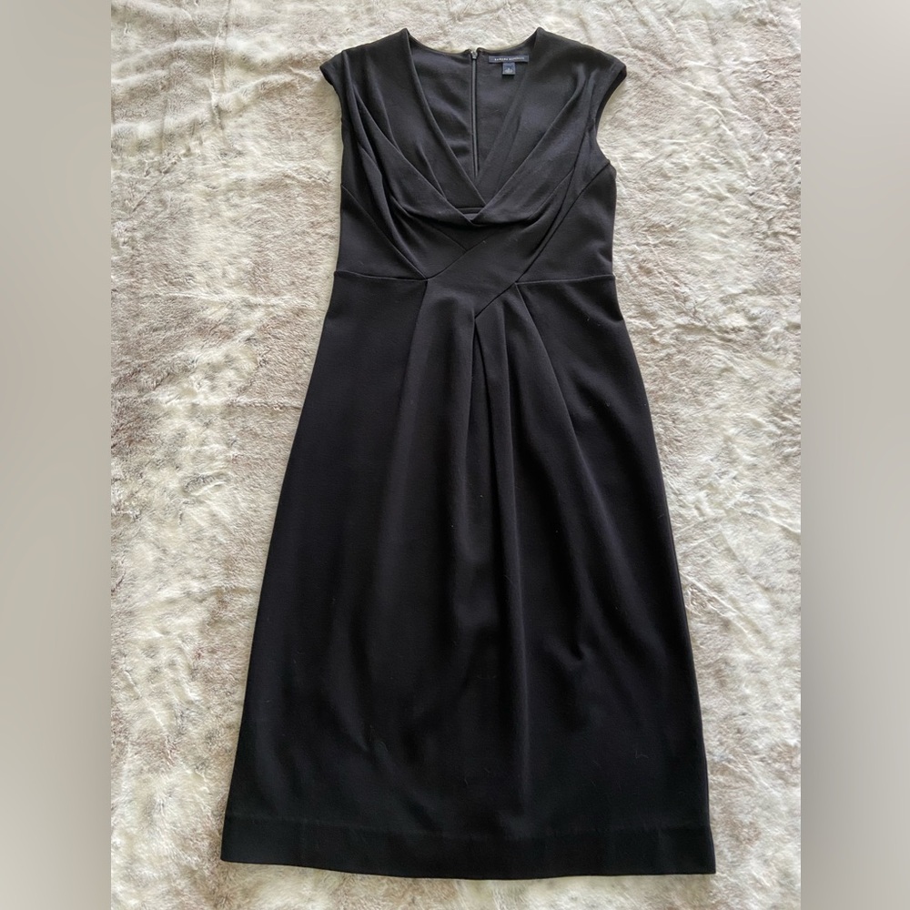 Woman’s Banana Republic Black sleeveless dress. Size 4. Mid to long length